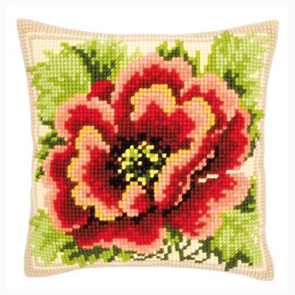 Cushion Poppies From Vervaco Cushions Cross Stitch Kits Kits