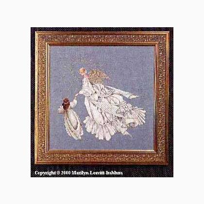 Angel of Hope From Lavender & Lace - Cross Stitch Charts - Cross Stitch  Charts - Casa Cenina