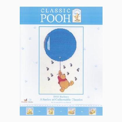 Classic Pooh Balloon From Disney Designer Stitches Cross Stitch Charts Cross Stitch Charts Casa Cenina