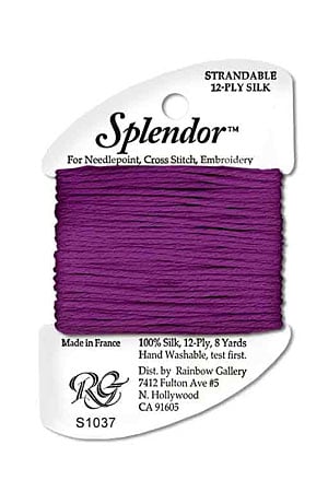 Silk Cord, Plum