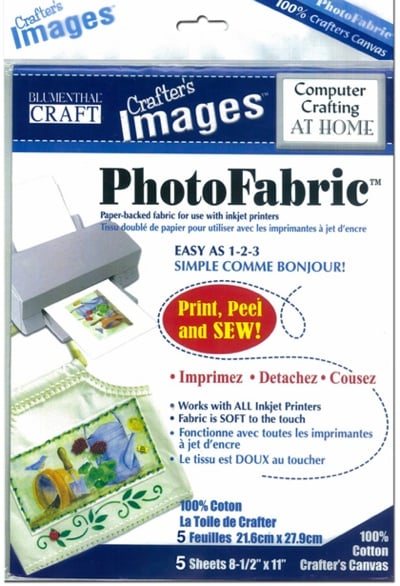 A4 Cotton Crafters Canvas Photo Fabric » Arts and Crafts Computer