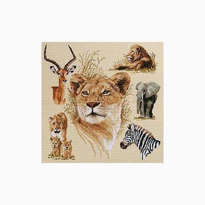 Safari Collection From The Janlynn Corporation Animals Cross Stitch Kits Kits Casa Cenina