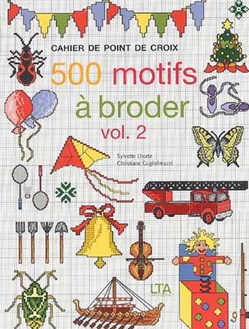 500 Motifs A Broder Au Point De Croix Ii From Le Temps Apprivoise Books And Magazines Books And Magazines Casa Cenina