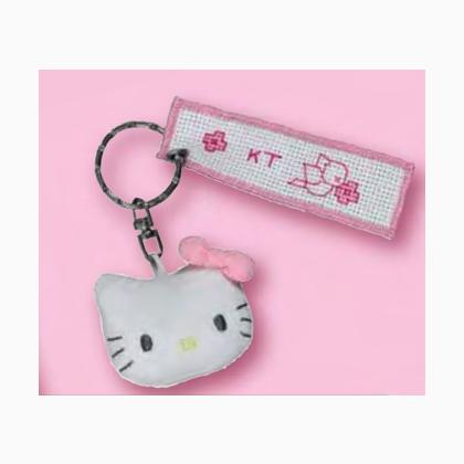 plush hello kitty keychain