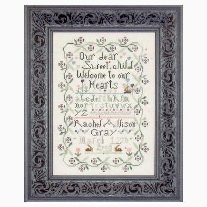 Sweet Baby Sampler From Praiseworthy Stitches - Cross Stitch Charts ...