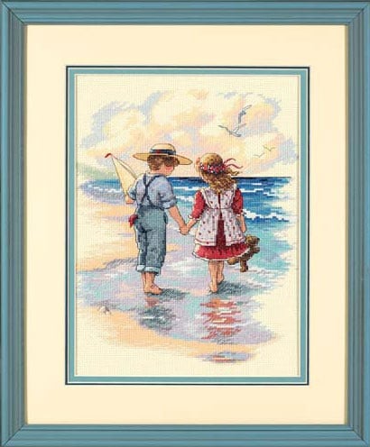 Holding Hands From Dimensions - Main Collection - Cross-Stitch