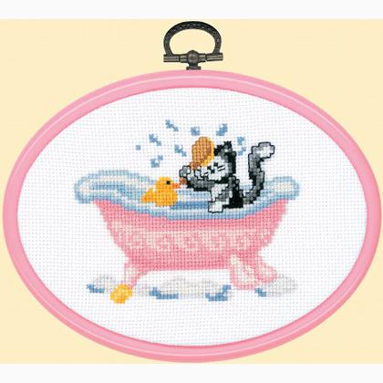 bathroom counted cross stitch designs