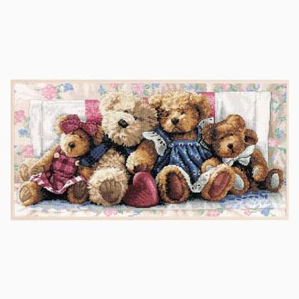 A Row of Love From Dimensions - Gold Collection - Cross-Stitch Kits Kits -  Casa Cenina