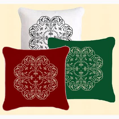 Cushion: Fedi Rose From Paola Alessio Barello - Cross Stitch Charts - Cross  Stitch Charts - Casa Cenina