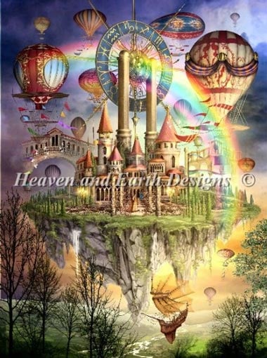 Tarot Town Two From Heaven and Earth Designs Cross Stitch Charts