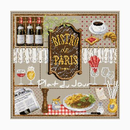 Souvenir de Paris From Madame La Fée - Cross Stitch Charts - Cross Stitch  Charts - Casa Cenina