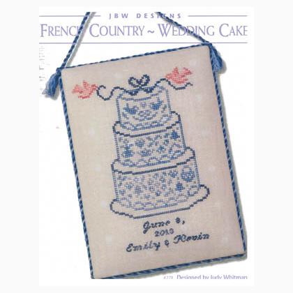 French Country Wedding Cake From Jbw Designs Cross Stitch Charts