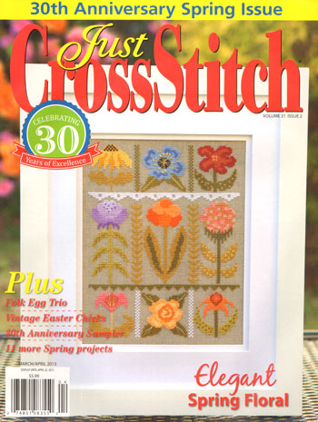 Just Cross Stitch: March / April 2013 From Just CrossStitch - Books and ...