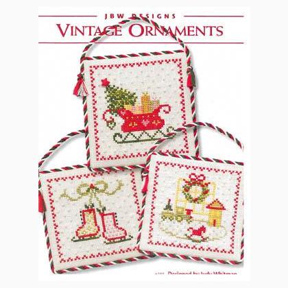 Vintage Ornaments From JBW Designs - Cross Stitch Charts - Cross Stitch ...