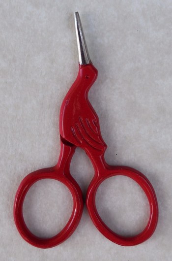 Kelmscott Design's Storklettes Scissors-Blue