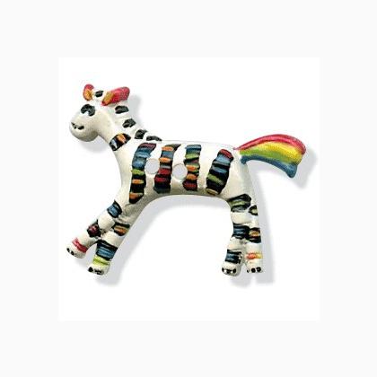 rainbow zebra toy