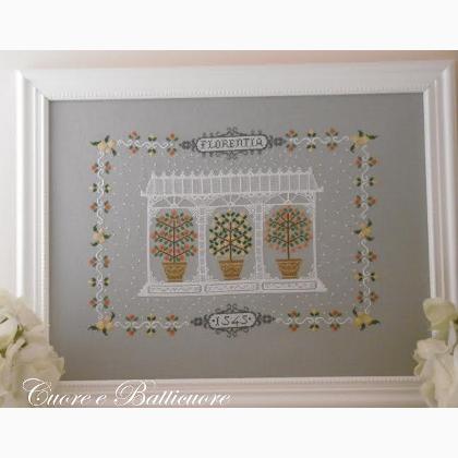 Inverno in Tazza From Cuore e Batticuore - Cross Stitch Charts - Cross  Stitch Charts - Casa Cenina