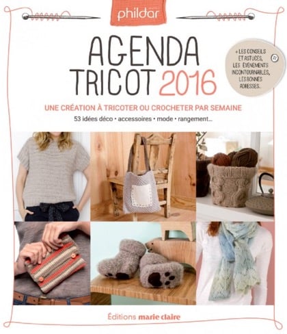 Agenda Tricot 2016 From Marie Claire Books - Books and Magazines - Casa Cenina