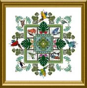 Poison Garden Mandala From Martina Rosenberg Cross Stitch Charts Cross Stitch Charts Casa Cenina