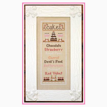 Cake Menu From Country Cottage Needleworks Cross Stitch Charts