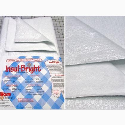 Insul-Bright Heat Resistant Batting Sold By 50cm Length The Warm