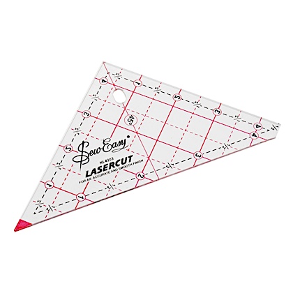 Triangle Patchwork Ruler, Quilting Template, Quilting Ruler