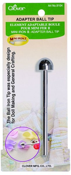 Clover Mini Iron II - Adapter Ball Tip From Clover - Necessities -  Accessories & Haberdashery - Casa Cenina