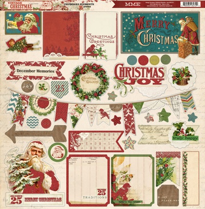 A Perfect Christmas Cardstock Stickers 12X12-Elements