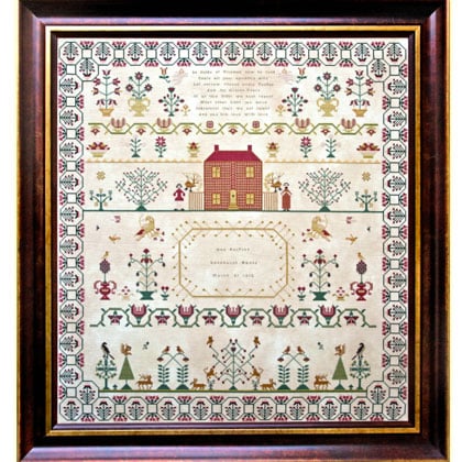 Ann Forfitt 1812 From Hands Across The Sea Samplers - Cross Stitch ...