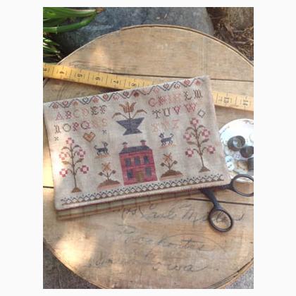 Schoolgirl Sampler Sewing Bag From Stacy Nash Primitives - Cross Stitch ...