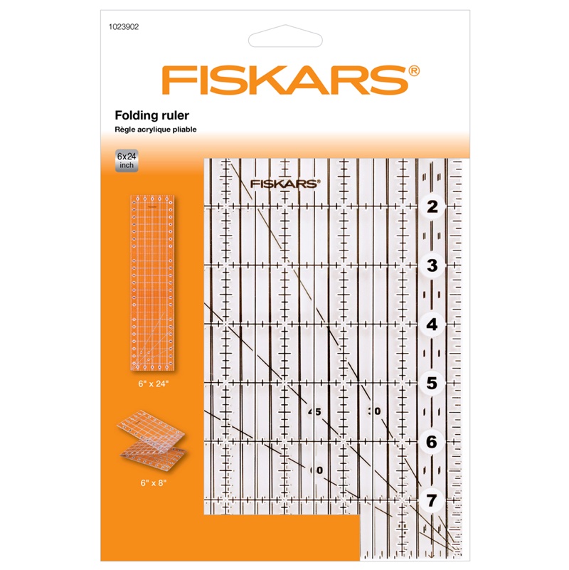 Fiskars Acrylic Ruler 6x24 Inches