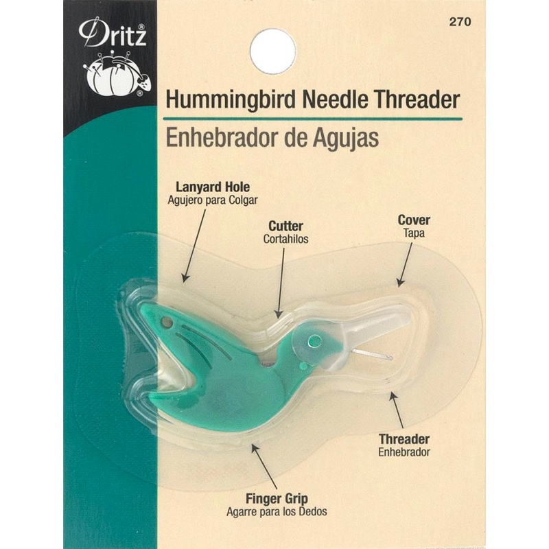 Embroidery Needle Threader Clover Embroidery Threader for Threading Needles  With Embroidery Floss, Perle Cotton, Metallic Threads 