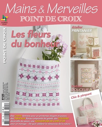 Mains Et Merveilles N 125 Les Fleurs Du Bonheur