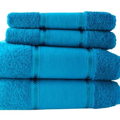 ocean blue bath towels