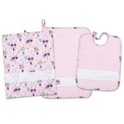 Day Care Set - Mice - Pink