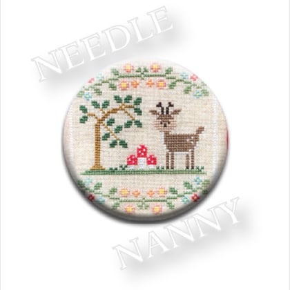 Snowflake Needleminder for Needlepoint