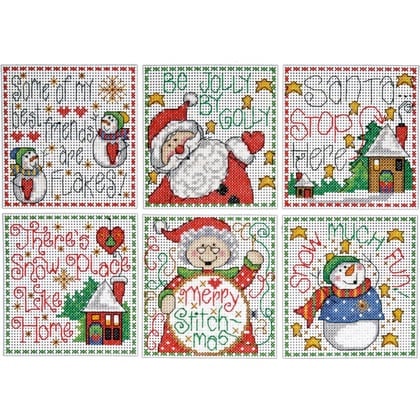 Merry Stitchmas From Design Works Crafts - Needlework - Christmas ...