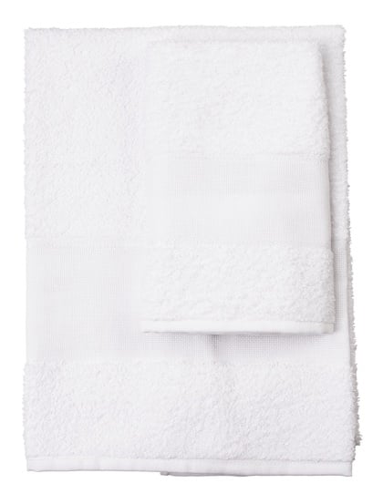 Stitch Black + White Bath Towel