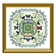 Poison Garden Mandala From Martina Rosenberg Cross Stitch Charts Cross Stitch Charts Casa Cenina