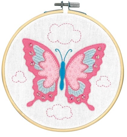 Butterfly - Felt From Vervaco - Other Collections - Cross-Stitch Kits Kits  - Casa Cenina