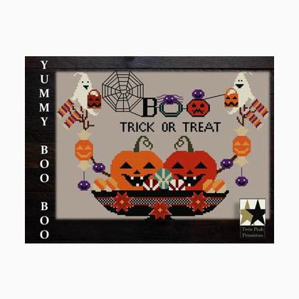 Yummy Boo Boo From Twin Peak Primitives - Cross Stitch Charts - Cross ...