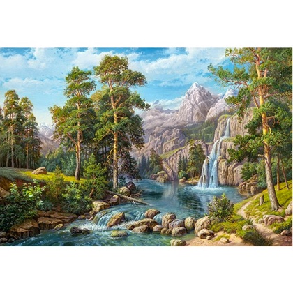 diamond painting scenery