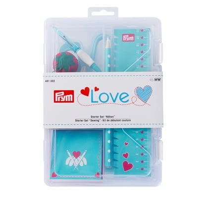 Prym Love Magnetic Pin Cushion with 100 Glass Head Pins