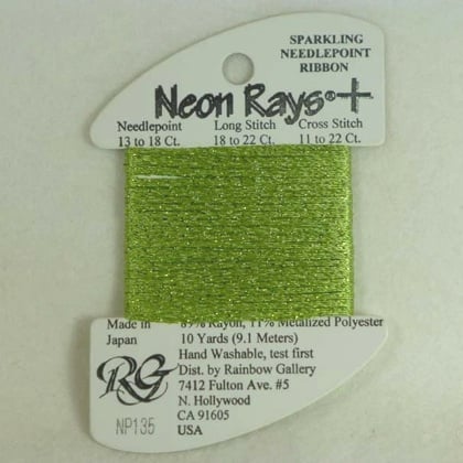 Neon Rays Plus NP135 - Chartreuse From Rainbow Gallery - Neon Rays Plus ...