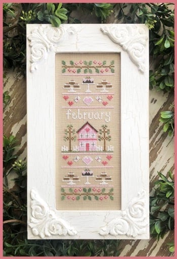 The Sampler of the Month - February From Country Cottage Needleworks ...