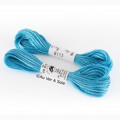 Soie d'Alger Silk Embroidery Thread - Blue