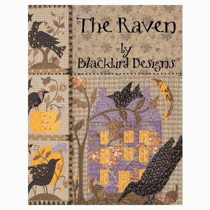 Raven (Applique Designs) From Blackbird Designs - Cross Stitch Charts