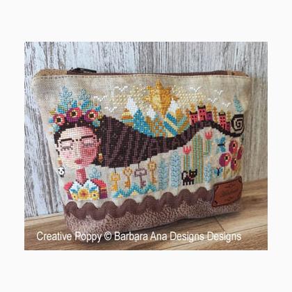 Dreaming Frida From Barbara Ana Designs - Cross Stitch Charts - Cross Stitch  Charts - Casa Cenina