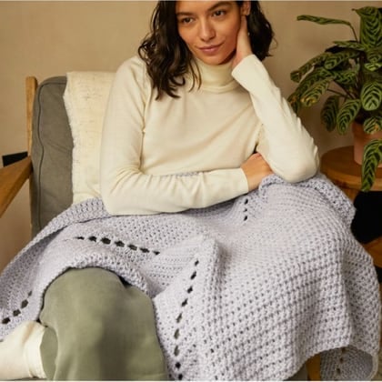 The Quiet Time Blanket Knitting Kit From DMC - Knitting and Crocheting Kits  - Kits - Casa Cenina