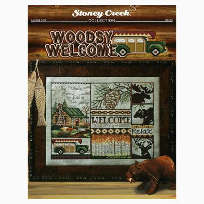woodsy cross stitch graph